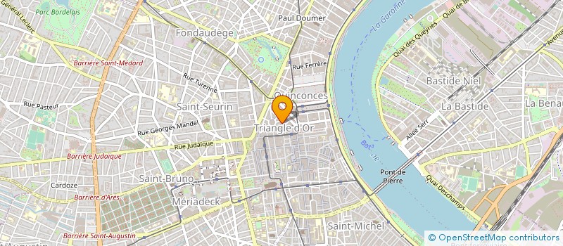localisation de l'entreprise BIBLIOPHILES DE GUYENNE à BORDEAUX