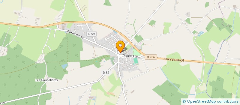 localisation de l'entreprise BIBLIOPHILES MOTIVES DE JARZE  JARZE VILLAGES