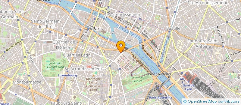 localisation de l'entreprise BIBLIOTECA  PARIS