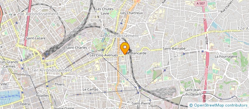 localisation de l'entreprise BIBLIOTHE NOMADE à MARSEILLE