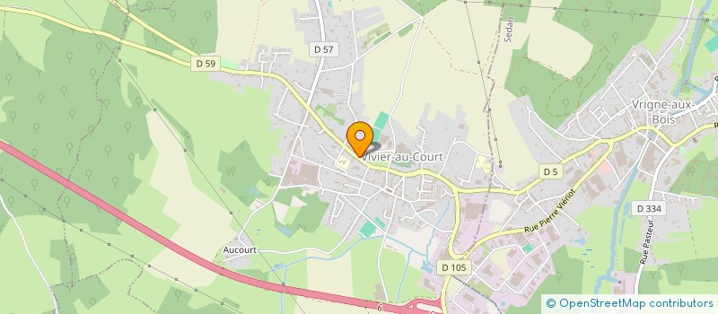 localisation de l'entreprise BIBLIOTHEQUE CENTRE DOCUMENTATION  VIVIER-AU-COURT