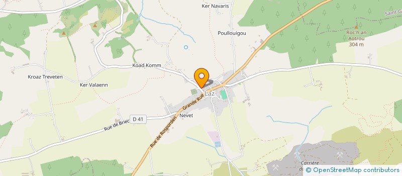 localisation de l'entreprise BIBLIOTHEQUE COMMUNALE DE LAZ  LAZ