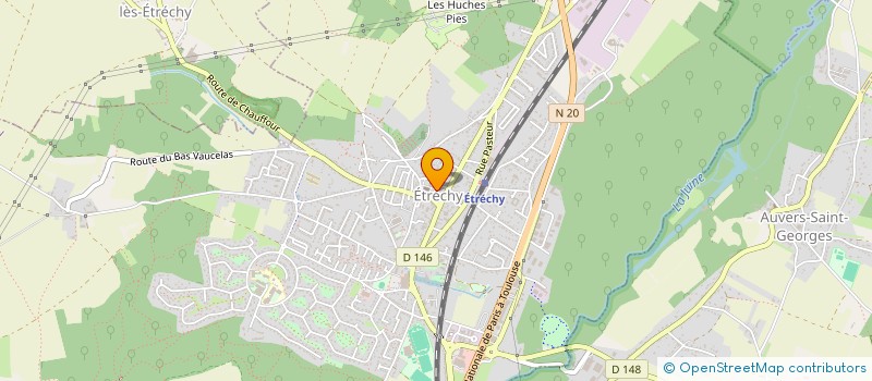 localisation de l'entreprise BIBLIOTHEQUE D'ETRECHY à ETRECHY