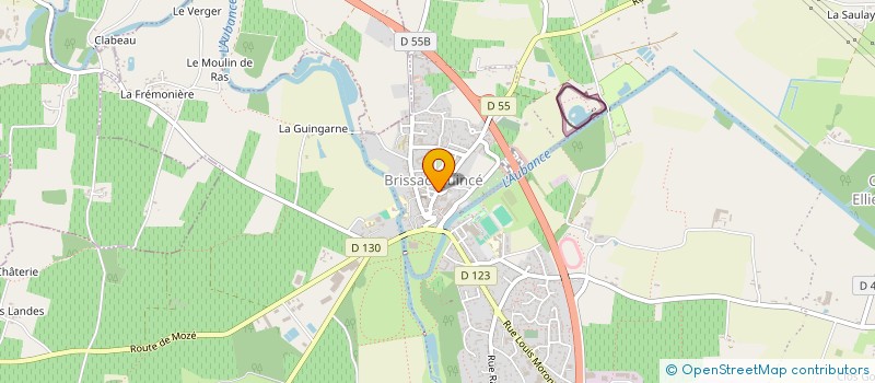 localisation de l'entreprise BIBLIOTHEQUE DE BRISSAC QUINCE à BRISSAC LOIRE AUBANCE