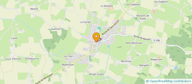 localisation de l'entreprise BIBLIOTHEQUE DE FOISSIAT à FOISSIAT