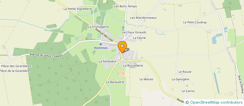 localisation de l'entreprise BIBLIOTHEQUE DE HOMMES  HOMMES