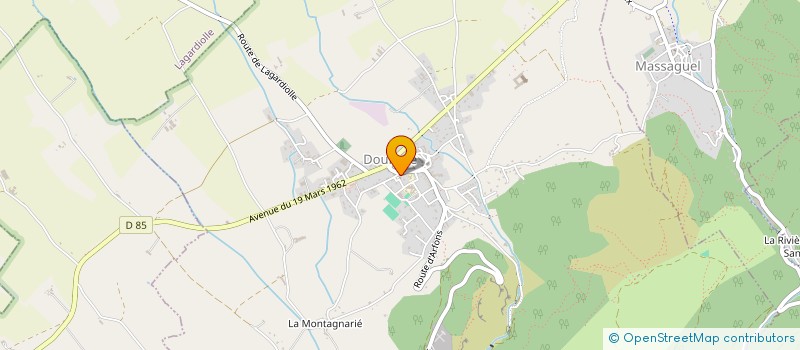 localisation de l'entreprise BIBLIOTHEQUE DE L'AUTAN  DOURGNE