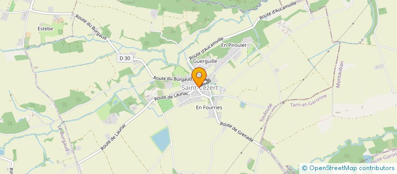 localisation de l'entreprise BIBLIOTHEQUE DE LARRA  LARRA