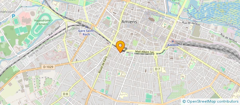 localisation de l'entreprise BIBLIOTHEQUE HORTICOLE à AMIENS