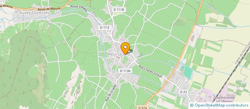 localisation de l'entreprise BIBLIOTHEQUE MURISALTIENNE  MEURSAULT