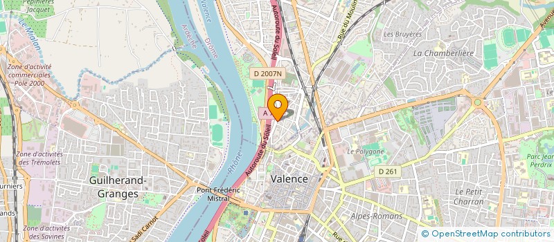 localisation de l'entreprise BIBLIOTHEQUE PEDAGOGIQUE à BOURG-LES-VALENCE