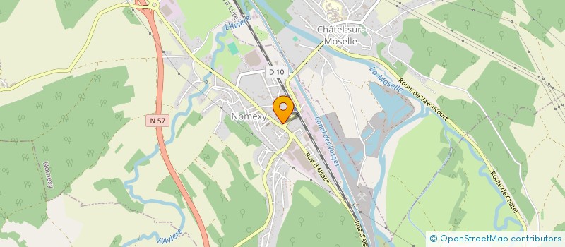localisation de l'entreprise BIBLIOTHEQUE POUR TOUS à NOMEXY