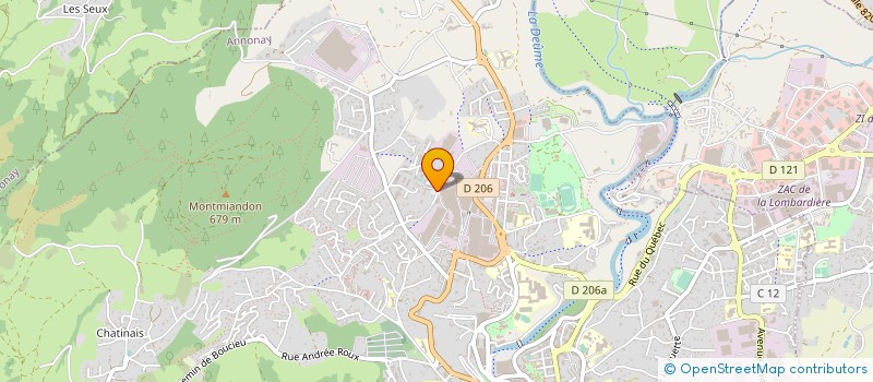 localisation de l'entreprise BIBLIOTHEQUE POUR TOUS à ANNONAY