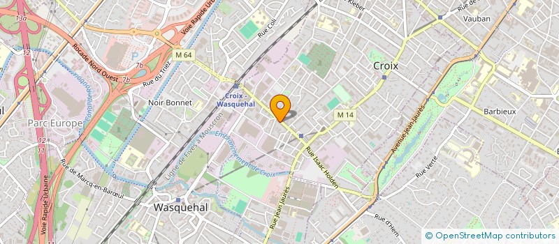 localisation de l'entreprise BIBLIOTHEQUE POUR TOUS à CROIX