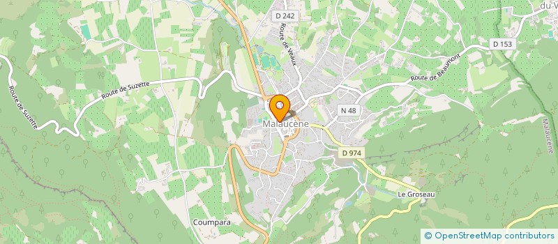 localisation de l'entreprise BIBLIOTHEQUE SAINT MICHEL à MALAUCENE