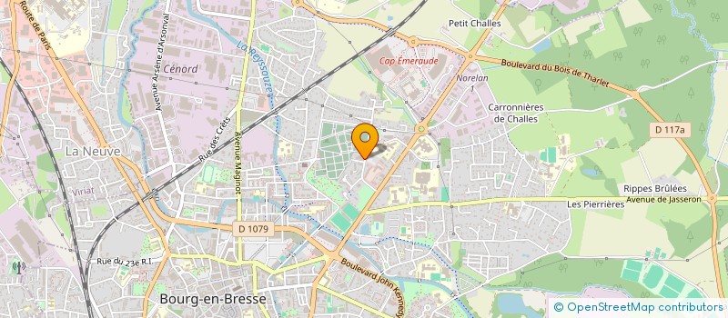 localisation de l'entreprise BIBLIOTHEQUES EN CAMPAGNE à BOURG-EN-BRESSE