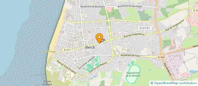 localisation de l'entreprise BIBLOQUE à BERCK