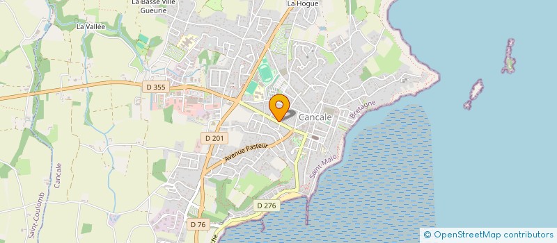 localisation de l'entreprise BIBLOU  CANCALE