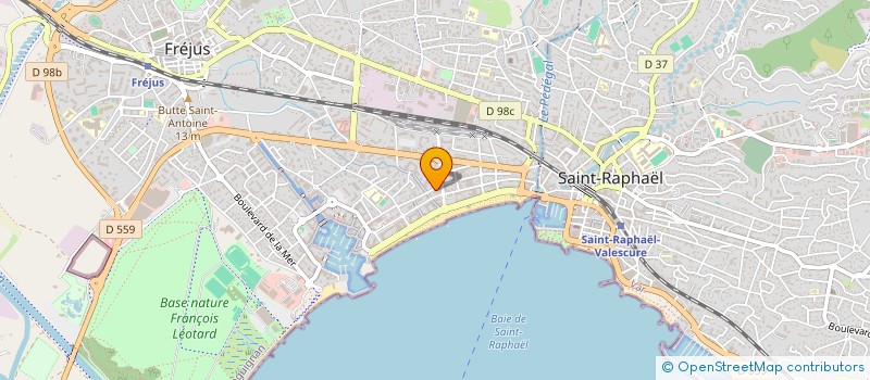 localisation de l'entreprise BIBO CONCIERGERIE à FREJUS