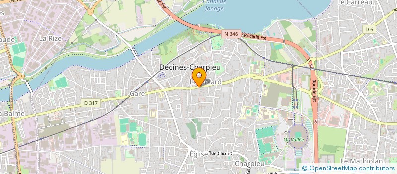 localisation de l'entreprise BIBO SERVICES SERRURERIE  DECINES-CHARPIEU