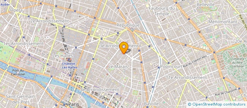 localisation de l'entreprise BIBO VINO DEVELOPPEMENT à PARIS