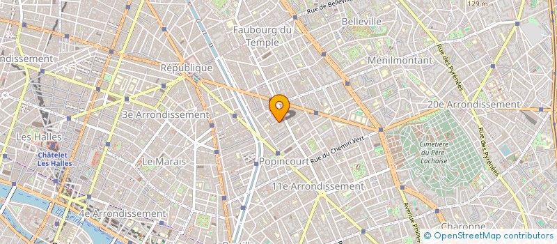 localisation de l'entreprise BIBOLON  PARIS