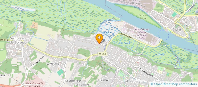 localisation de l'entreprise BIBOSOSY  SAINT-JEAN-DE-BOISEAU