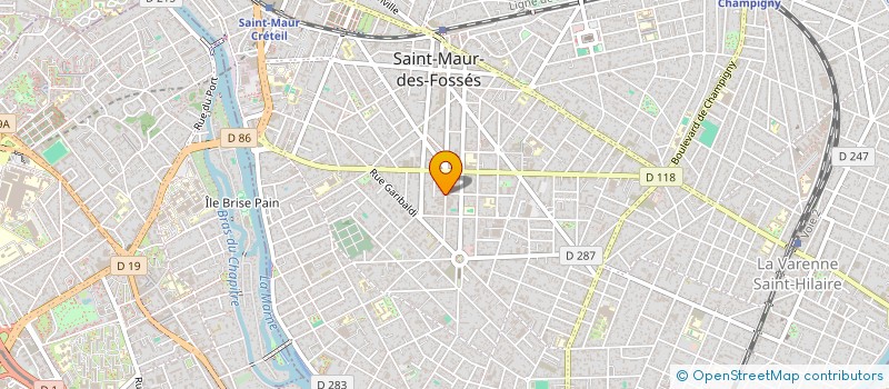 localisation de l'entreprise BIBOUILLE à SAINT-MAUR-DES-FOSSES