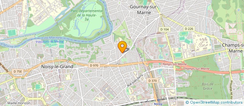 localisation de l'entreprise BIBOUS FOODTRUCK  NOISY-LE-GRAND