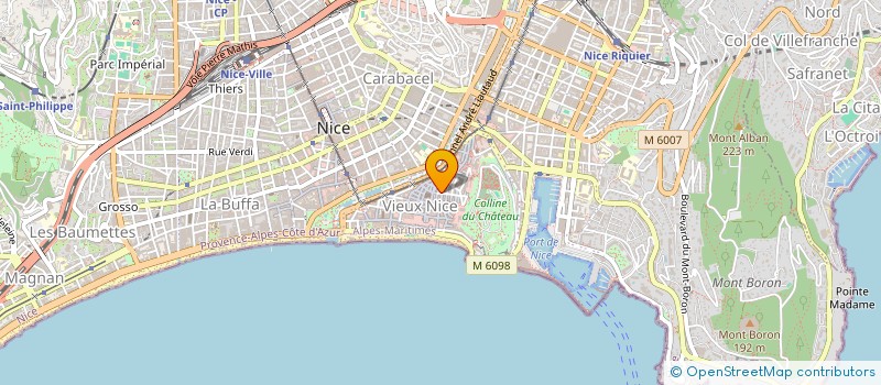 localisation de l'entreprise BIBU à NICE