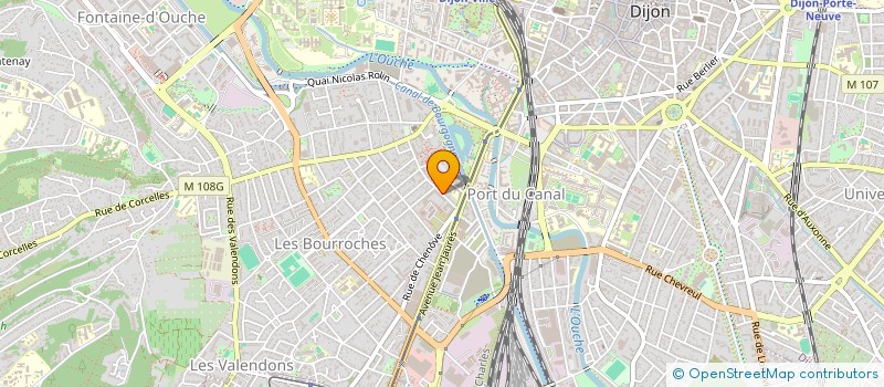 localisation de l'entreprise BIBULLENAILART à DIJON