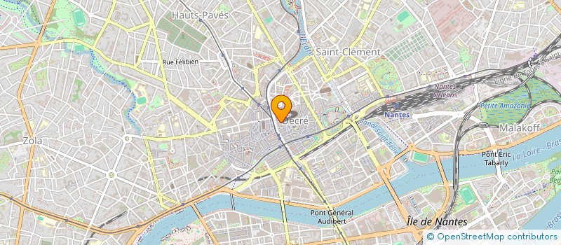 localisation de l'entreprise BIBY à NANTES