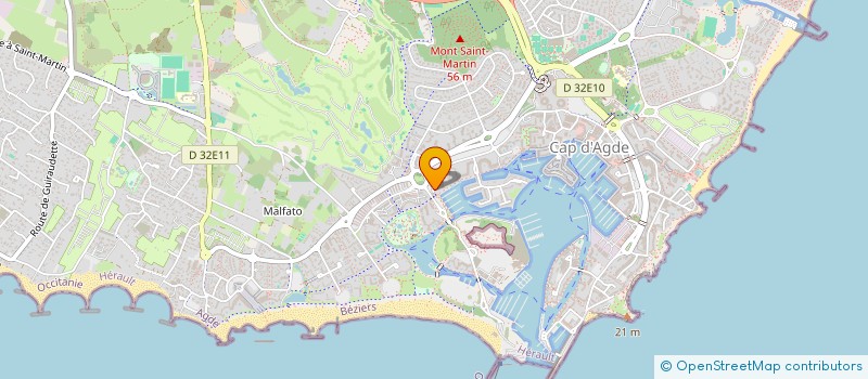 localisation de l'entreprise BIC à AGDE