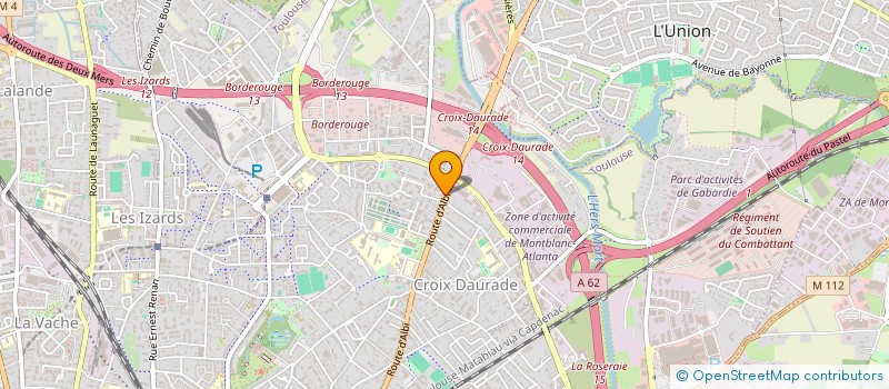 localisation de l'entreprise BIC EXPRESS TRANSPORT à TOULOUSE