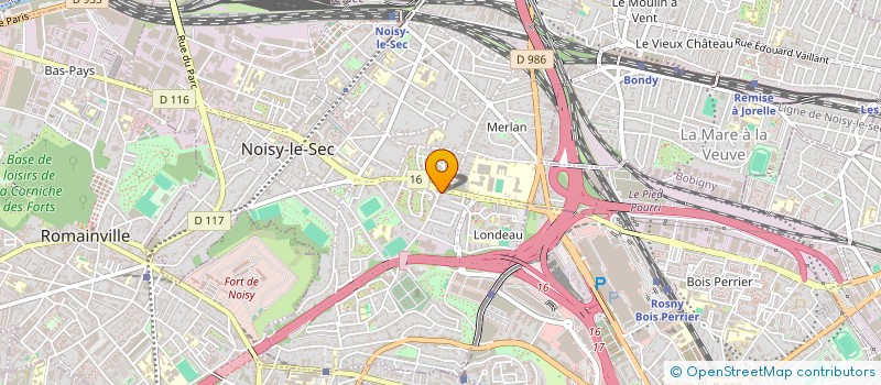 localisation de l'entreprise BICA GROUPE FRANCE à NOISY-LE-SEC