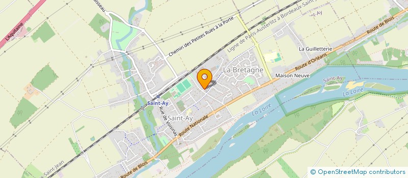 localisation de l'entreprise BICE à SAINT-AY