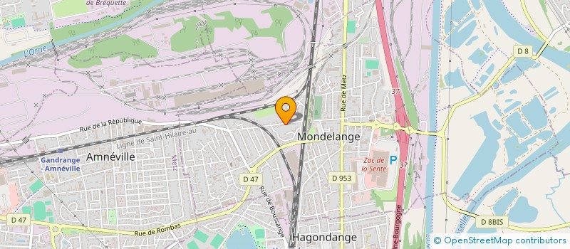 localisation de l'entreprise BICER FACADE  AY-SUR-MOSELLE