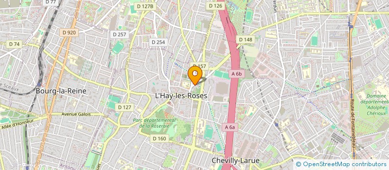 localisation de l'entreprise BICETRE IMMOBILIER  L'HAY-LES-ROSES