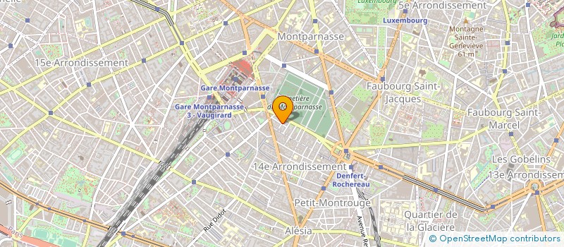 localisation de l'entreprise BICFL à PARIS