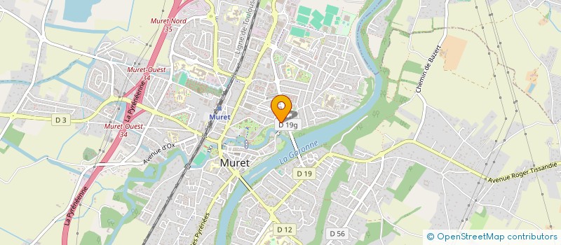 localisation de l'entreprise BICG à MURET