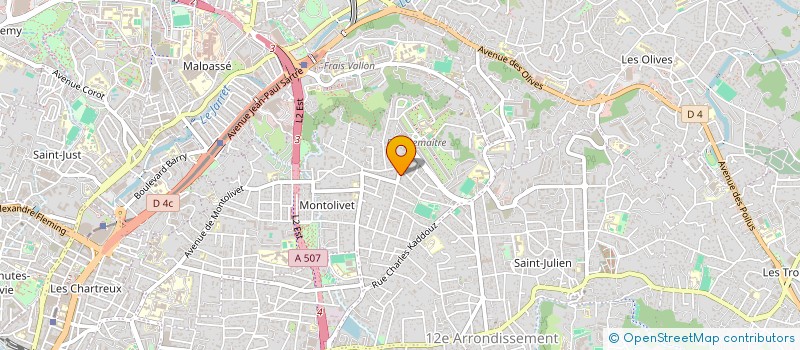 localisation de l'entreprise BICHAR à MARSEILLE