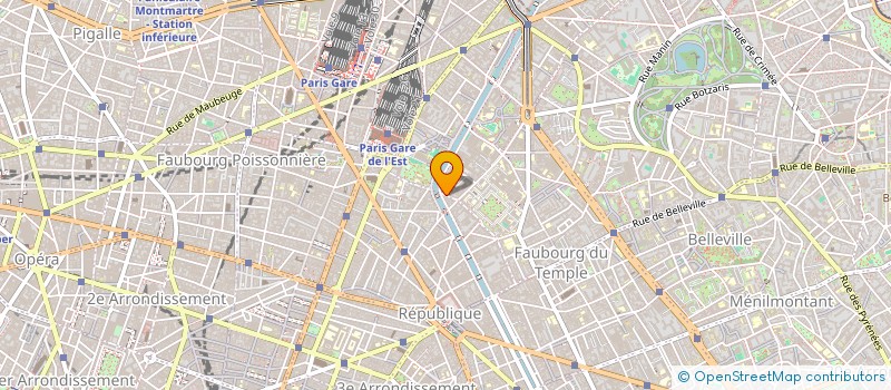 localisation de l'entreprise BICHAT GESTIMMO  PARIS