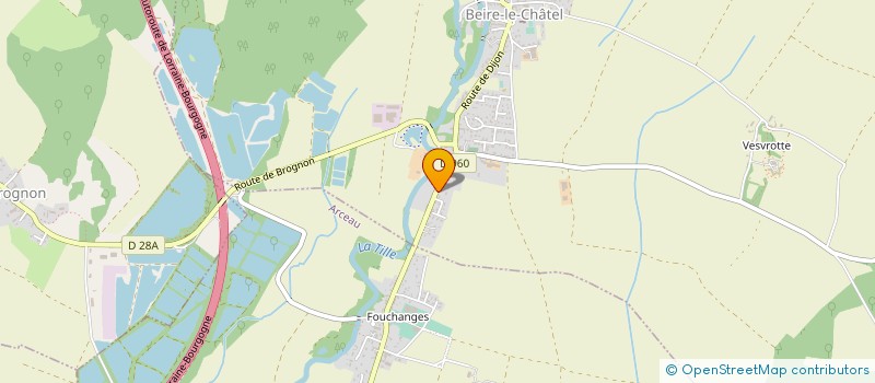 localisation de l'entreprise BICHATFAMILY  BEIRE-LE-CHATEL