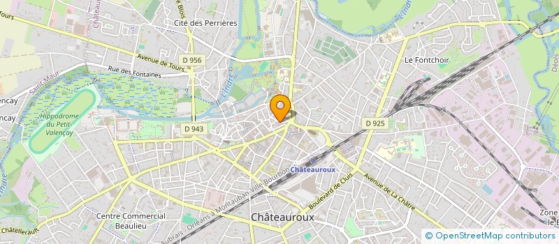 localisation de l'entreprise BICHE AND BICHE à CHATEAUROUX