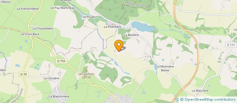 localisation de l'entreprise BICHENERGIE  SEVREMONT