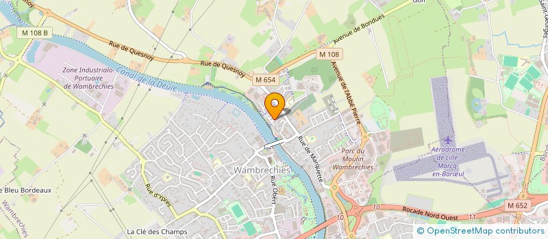 localisation de l'entreprise BICHETTE à LILLE