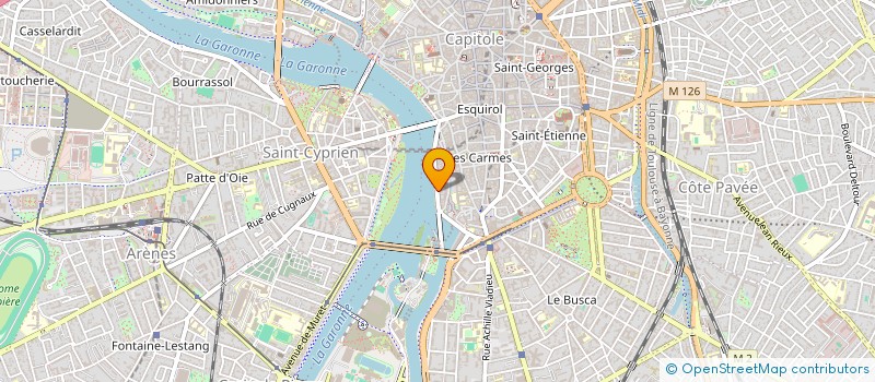 localisation de l'entreprise BICHETTE  TOULOUSE