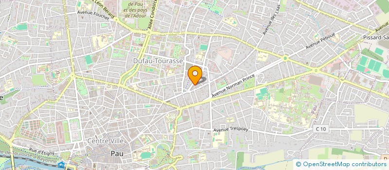 localisation de l'entreprise BICHETTE LOCATION à PAU