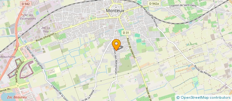 localisation de l'entreprise BICHETTE TOUR  MONTEUX