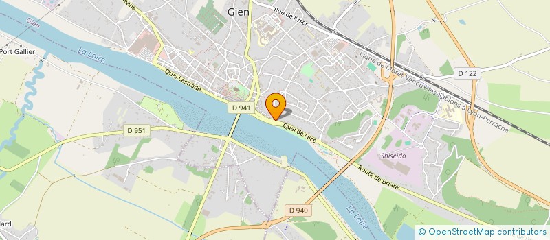 localisation de l'entreprise BICHNEST à GIEN